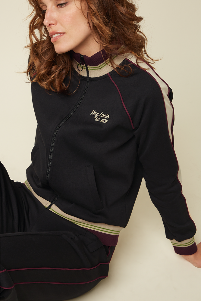 King Louie King Louie - lila coljack daytona sweat - black