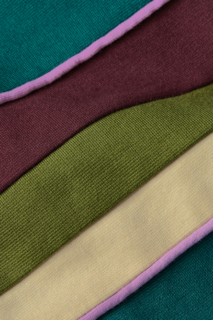 King Louie King Louie - colorblock coljack daytona sweat - spruced green