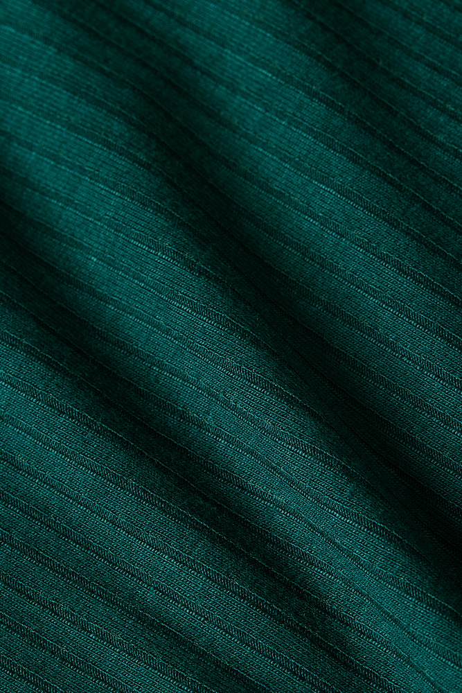 King Louie King Louie - rollneck top uni rib - pine green King Louie King Louie - rollneck top uni rib - pine green