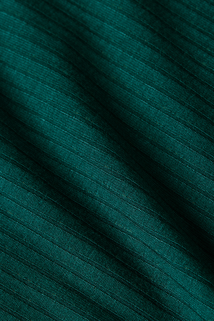 King Louie King Louie - rollneck top uni rib - pine green King Louie King Louie - rollneck top uni rib - pine green