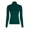 King Louie King Louie - rollneck top uni rib - pine green King Louie King Louie - rollneck top uni rib - pine green