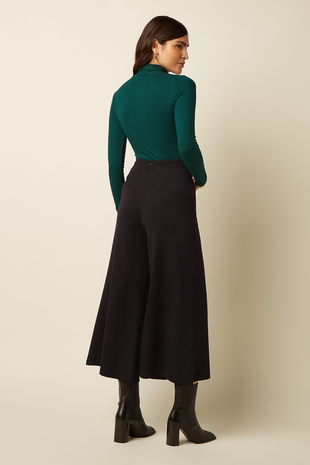 King Louie King Louie - rollneck top uni rib - pine green King Louie King Louie - rollneck top uni rib - pine green