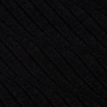 King Louie King Louie - rollneck top uni rib - black King Louie King Louie - rollneck top uni rib - black