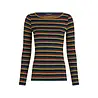 King Louie King Louie - lili top lottie stripe - botanical green King Louie King Louie - lili top lottie stripe - botanical green