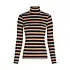 King Louie - rollneck top lottie stripe - imperial purple King Louie - rollneck top lottie stripe - imperial purple