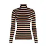 King Louie King Louie - rollneck top lottie stripe - imperial purple King Louie King Louie - rollneck top lottie stripe - imperial purple