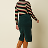 King Louie King Louie - rollneck top lottie stripe - imperial purple King Louie King Louie - rollneck top lottie stripe - imperial purple