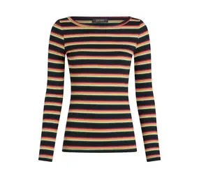 King Louie King Louie - lili top lottie stripe - imperial purple King Louie King Louie - lili top lottie stripe - imperial purple