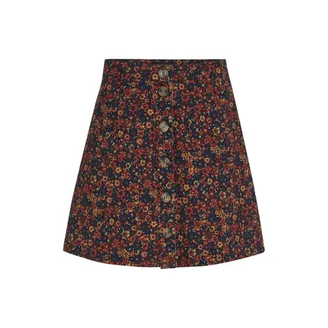 King Louie King Louie - garbo mini skirt vignon - evening blue King Louie King Louie - garbo mini skirt vignon - evening blue