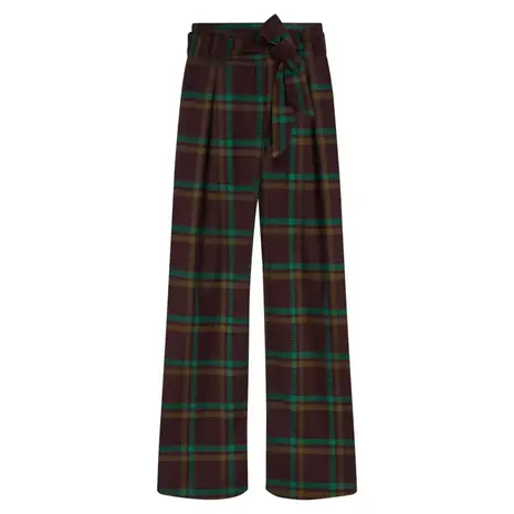 King Louie King Louie - ava pants vera check - porto red King Louie King Louie - ava pants vera check - porto red