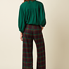 King Louie King Louie - ava pants vera check - porto red King Louie King Louie - ava pants vera check - porto red