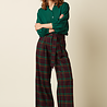 King Louie King Louie - ava pants vera check - porto red King Louie King Louie - ava pants vera check - porto red