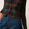 King Louie King Louie - cissy gilet vera check - porto red King Louie King Louie - cissy gilet vera check - porto red