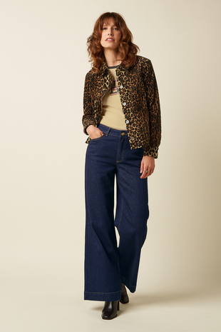 King Louie King Louie - ellen jacket fargo cord - natural King Louie King Louie - ellen jacket fargo cord - natural