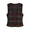 King Louie King Louie - cissy gilet vera check - porto red King Louie King Louie - cissy gilet vera check - porto red
