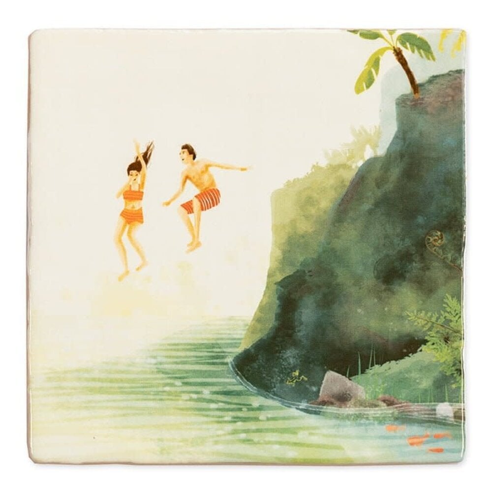 Storytiles Storytiles - tegel medium - dare to jump (13x13 cm) Storytiles Storytiles - tegel medium - dare to jump (13x13 cm)