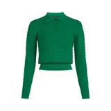 King Louie King Louie - polo top avel knit - meadow green King Louie King Louie - polo top avel knit - meadow green