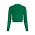 King Louie - polo top avel knit - meadow green King Louie - polo top avel knit - meadow green