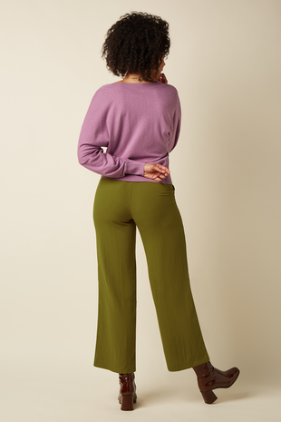 King Louie King Louie - lynn pants carter - mustard green King Louie King Louie - lynn pants carter - mustard green