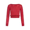 King Louie King Louie - lia top hiver knit - fiery red