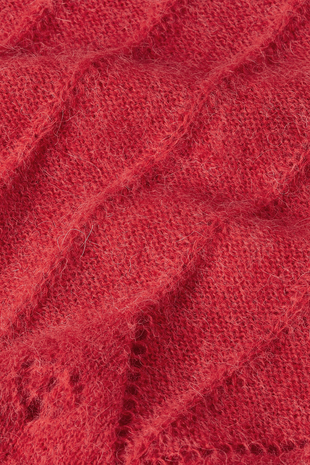King Louie King Louie - lia top hiver knit - fiery red