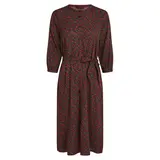 King Louie King Louie - cybil dress juniper - grape red King Louie King Louie - cybil dress juniper - grape red
