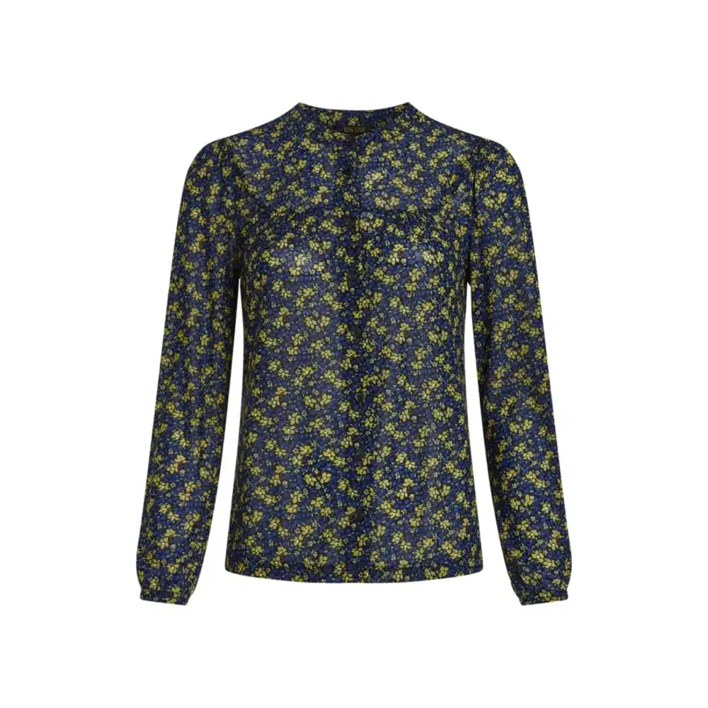 King Louie King Louie - lisa blouse juniper mesh - black King Louie King Louie - lisa blouse juniper mesh - black