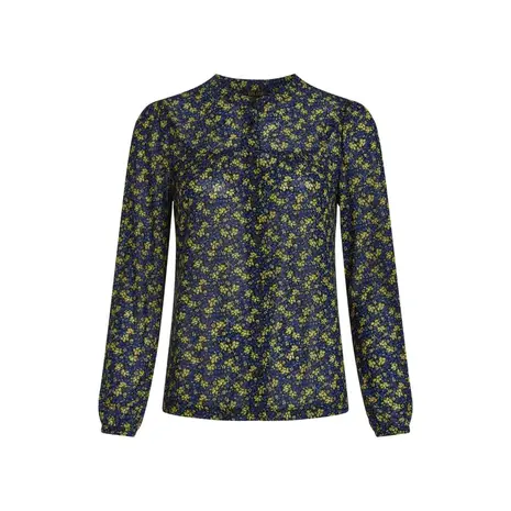 King Louie King Louie - lisa blouse juniper mesh - black King Louie King Louie - lisa blouse juniper mesh - black