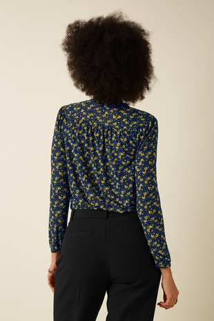 King Louie King Louie - lisa blouse juniper mesh - black King Louie King Louie - lisa blouse juniper mesh - black