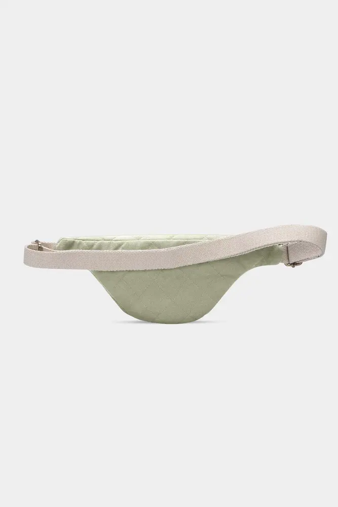 Hindbag Hindbag - olivia quilted fanny pack - green clay Hindbag Hindbag - olivia quilted fanny pack - green clay
