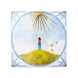 Storytiles Storytiles - tegel small - face the sunshine (10x10 cm) Storytiles Storytiles - tegel small - face the sunshine (10x10 cm)