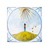 Storytiles - tegel small - face the sunshine (10x10 cm)