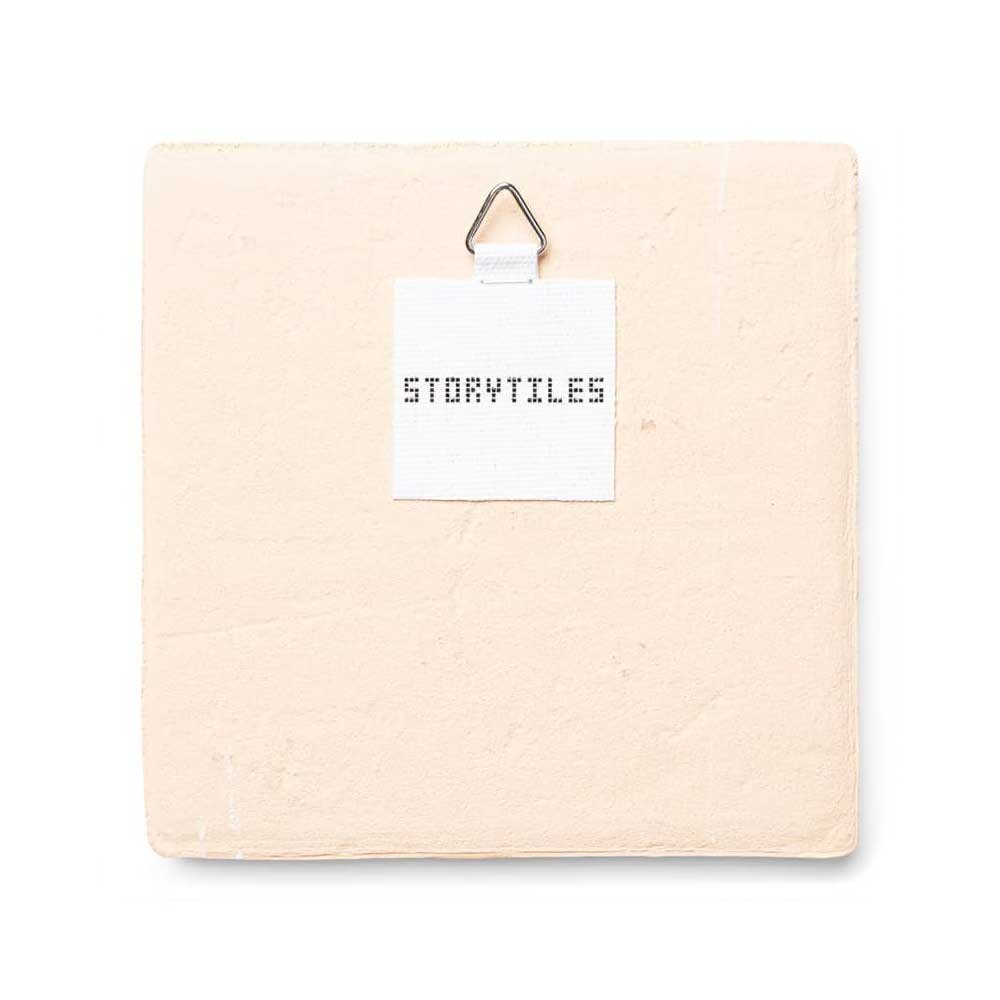 Storytiles Storytiles - tegel small - face the sunshine (10x10 cm) Storytiles Storytiles - tegel small - face the sunshine (10x10 cm)