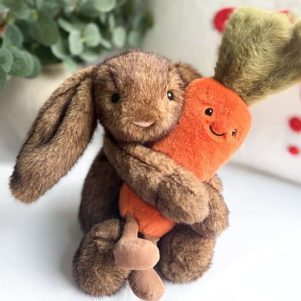 Jellycat Jellycat - knuffel konijn - hoppleston luxe bunny original Jellycat Jellycat - knuffel konijn - hoppleston luxe bunny original