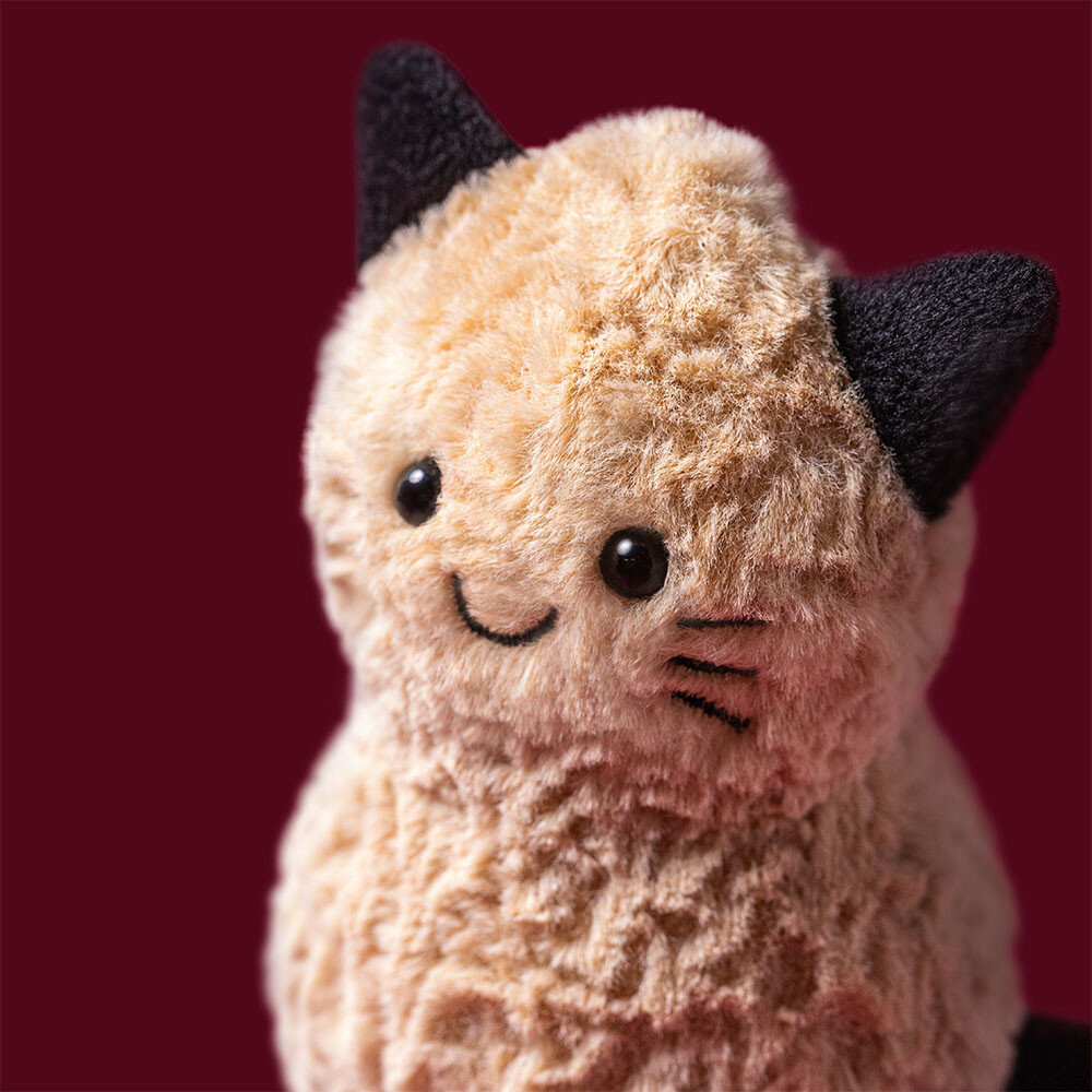 Jellycat Jellycat - amuseable knuffel - peanut cat Jellycat Jellycat - amuseable knuffel - peanut cat