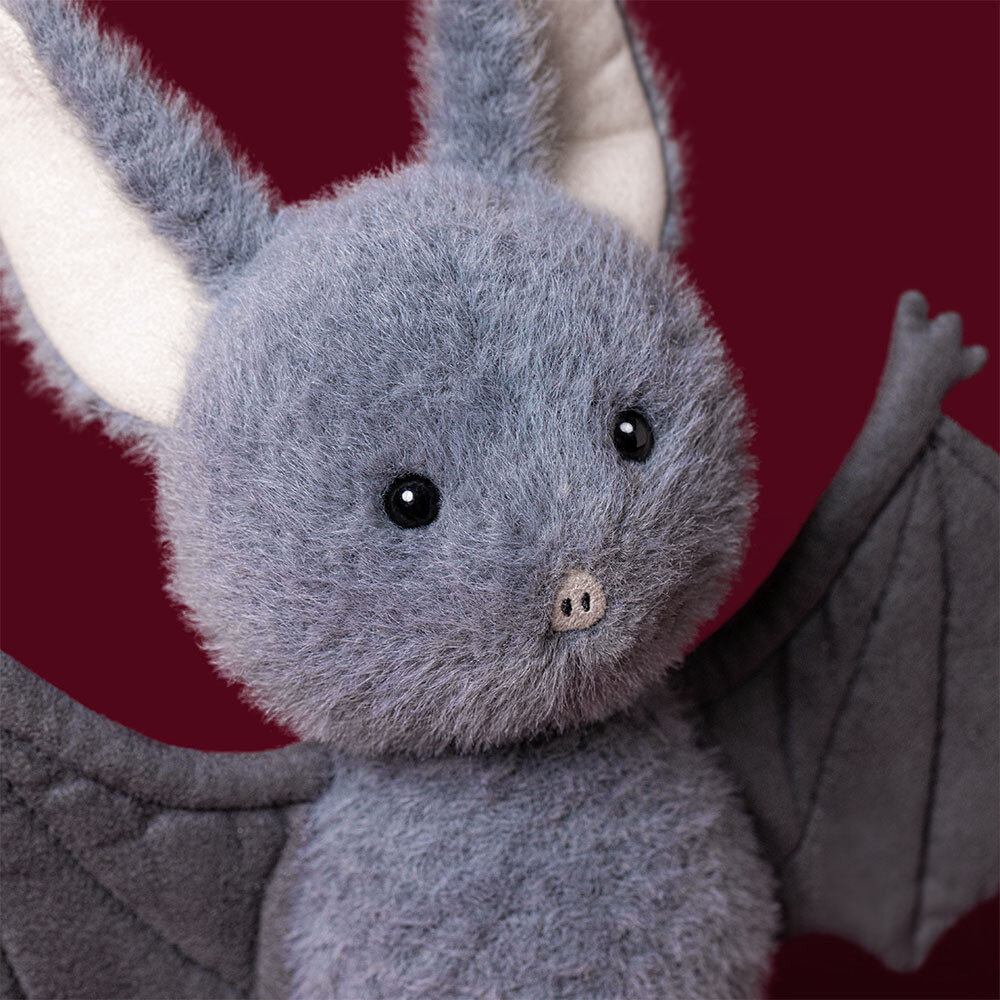 Jellycat Jellycat - knuffel vleermuis - broox bat Jellycat Jellycat - knuffel vleermuis - broox bat