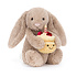 Jellycat - knuffel konijn bashful bunny - beige birthday Jellycat - knuffel konijn bashful bunny - beige birthday