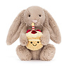 Jellycat Jellycat - knuffel konijn bashful bunny - beige birthday Jellycat Jellycat - knuffel konijn bashful bunny - beige birthday