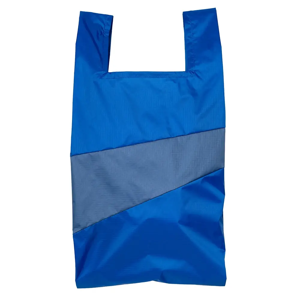 Susan Bijl Susan Bijl - the new shopping bag large - blue & dark patrol Susan Bijl Susan Bijl - the new shopping bag large - blue & dark patrol