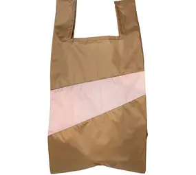 Susan Bijl Susan Bijl - the new shopping bag large - camel & tone Susan Bijl Susan Bijl - the new shopping bag large - camel & tone