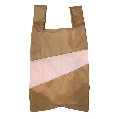 Susan Bijl Susan Bijl - the new shopping bag large - camel & tone Susan Bijl Susan Bijl - the new shopping bag large - camel & tone