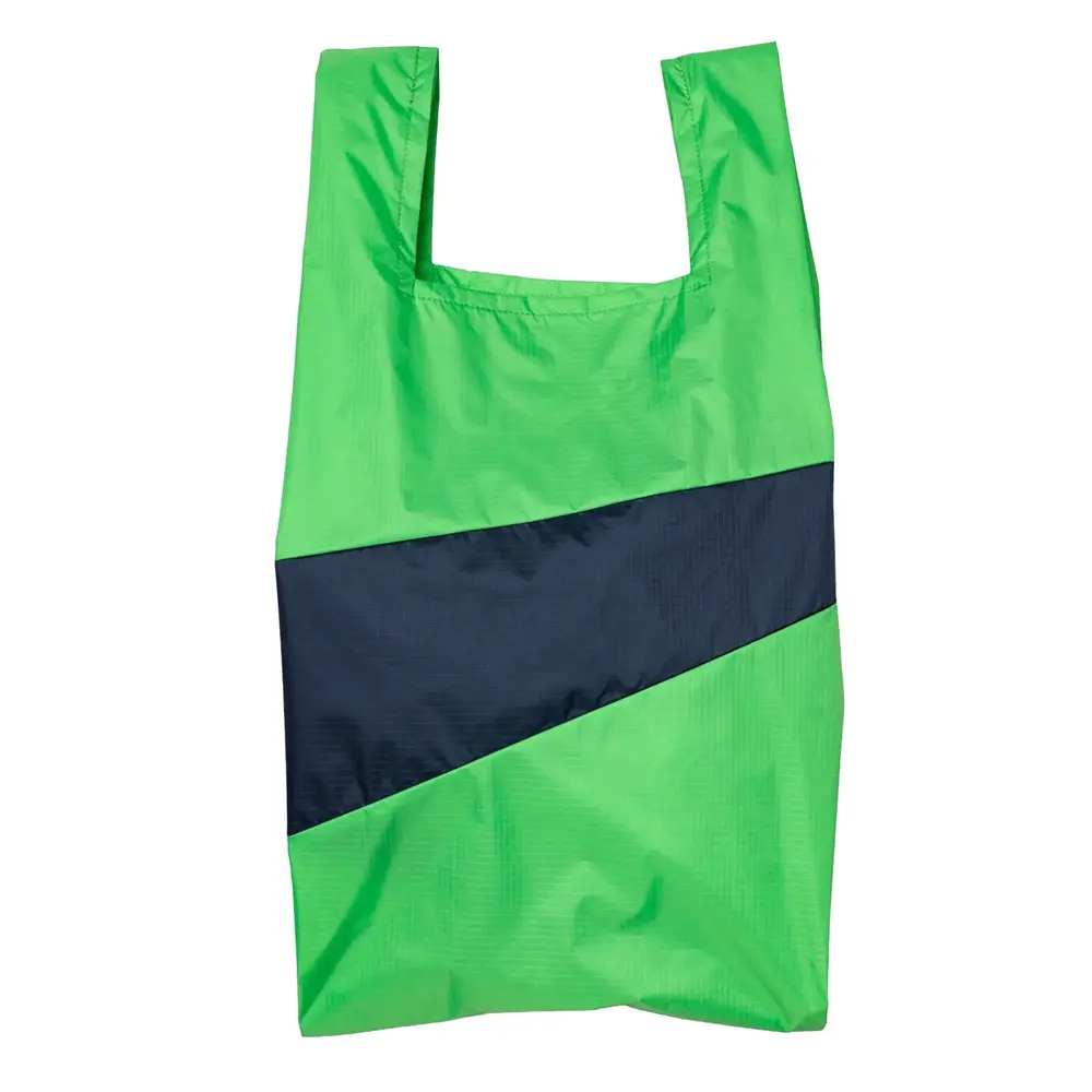 Susan Bijl Susan Bijl - the new shopping bag large - greenscreen & sailor Susan Bijl Susan Bijl - the new shopping bag large - greenscreen & sailor