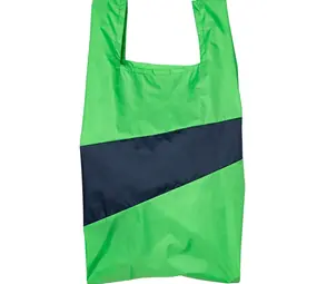 Susan Bijl Susan Bijl - the new shopping bag large - greenscreen & sailor Susan Bijl Susan Bijl - the new shopping bag large - greenscreen & sailor
