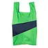 Susan Bijl - the new shopping bag large - greenscreen & sailor Susan Bijl - the new shopping bag large - greenscreen & sailor