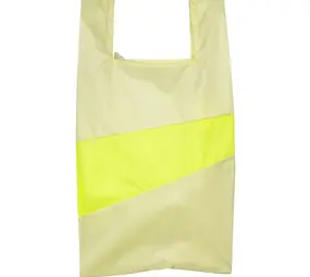 Susan Bijl Susan Bijl - the new shopping bag large - joy & fluo yellow Susan Bijl Susan Bijl - the new shopping bag large - joy & fluo yellow