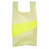 Susan Bijl - the new shopping bag large - joy & fluo yellow Susan Bijl - the new shopping bag large - joy & fluo yellow