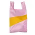 Susan Bijl - the new shopping bag large - pale pink & lino Susan Bijl - the new shopping bag large - pale pink & lino