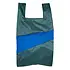 Susan Bijl - the new shopping bag large - pine & blue Susan Bijl - the new shopping bag large - pine & blue