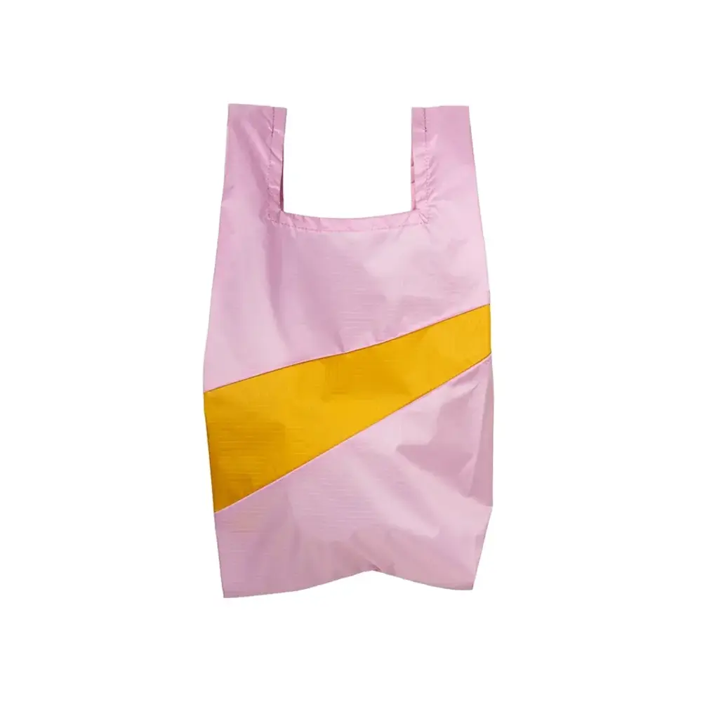 Susan Bijl Susan Bijl - the new shopping bag medium - pale pink & lino Susan Bijl Susan Bijl - the new shopping bag medium - pale pink & lino