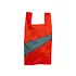 Susan Bijl - the new shopping bag medium - red alert & pine Susan Bijl - the new shopping bag medium - red alert & pine